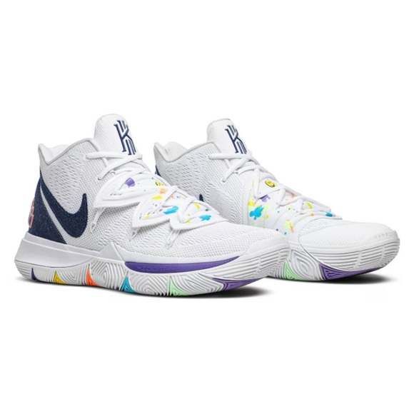 Nike | Shoes | Nike Mens Kyrie 5 White Have A Nike Day Shoes | Poshmark